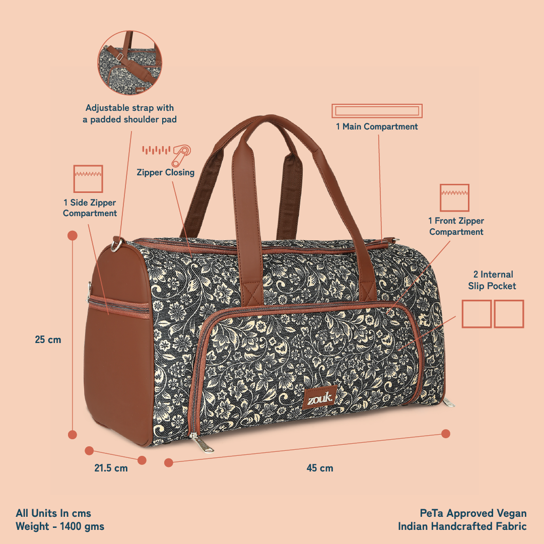 FloMotif Weekender Duffle Bag