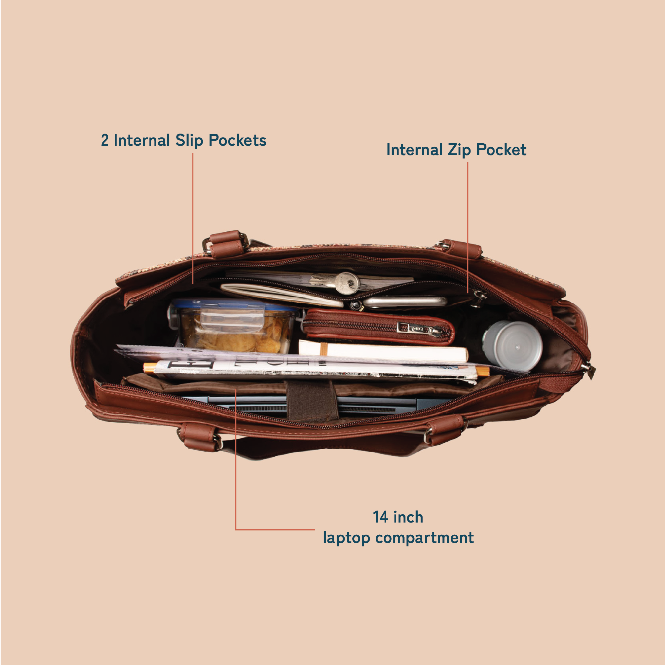 Kolkata Nouveau Classic Work Tote