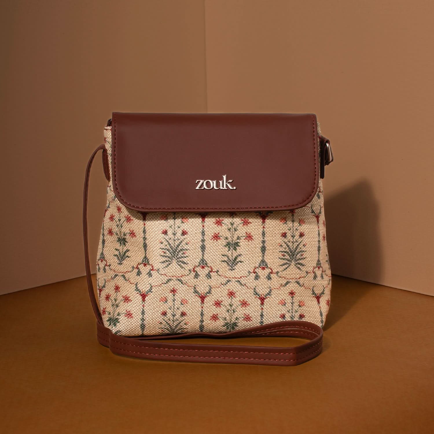 Taj Nakashi Flap Sling Bag