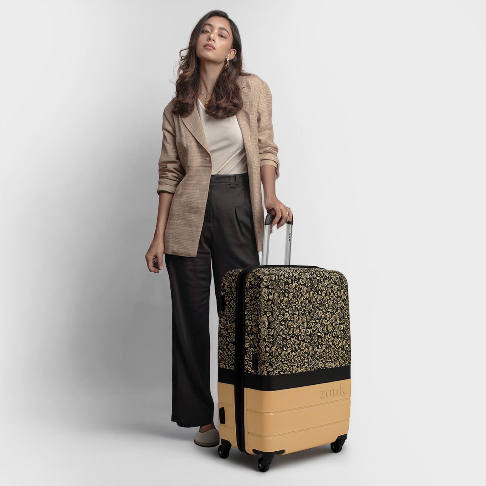 FloMotif Raahi Trolley Bag (Medium)