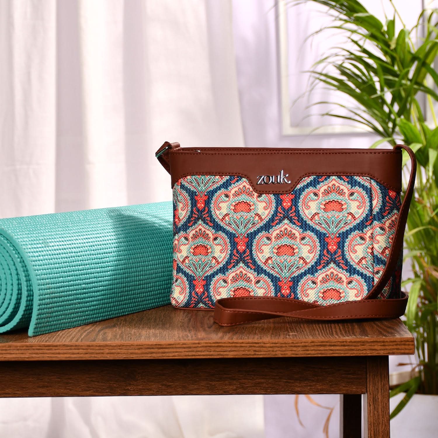 Kovil Blue Harmony Sling Bag