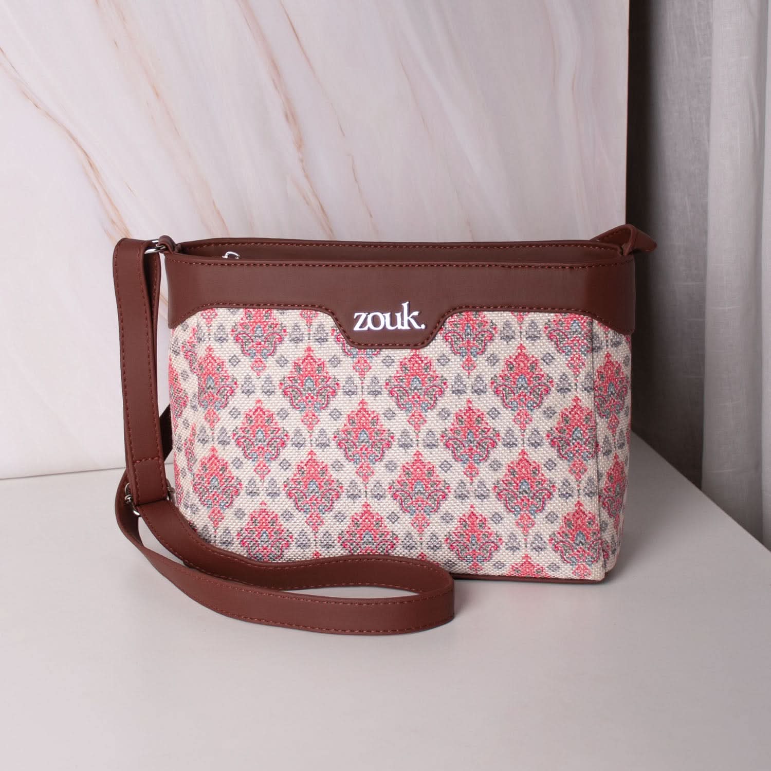 Kashmiri Tulips Harmony Sling Bag