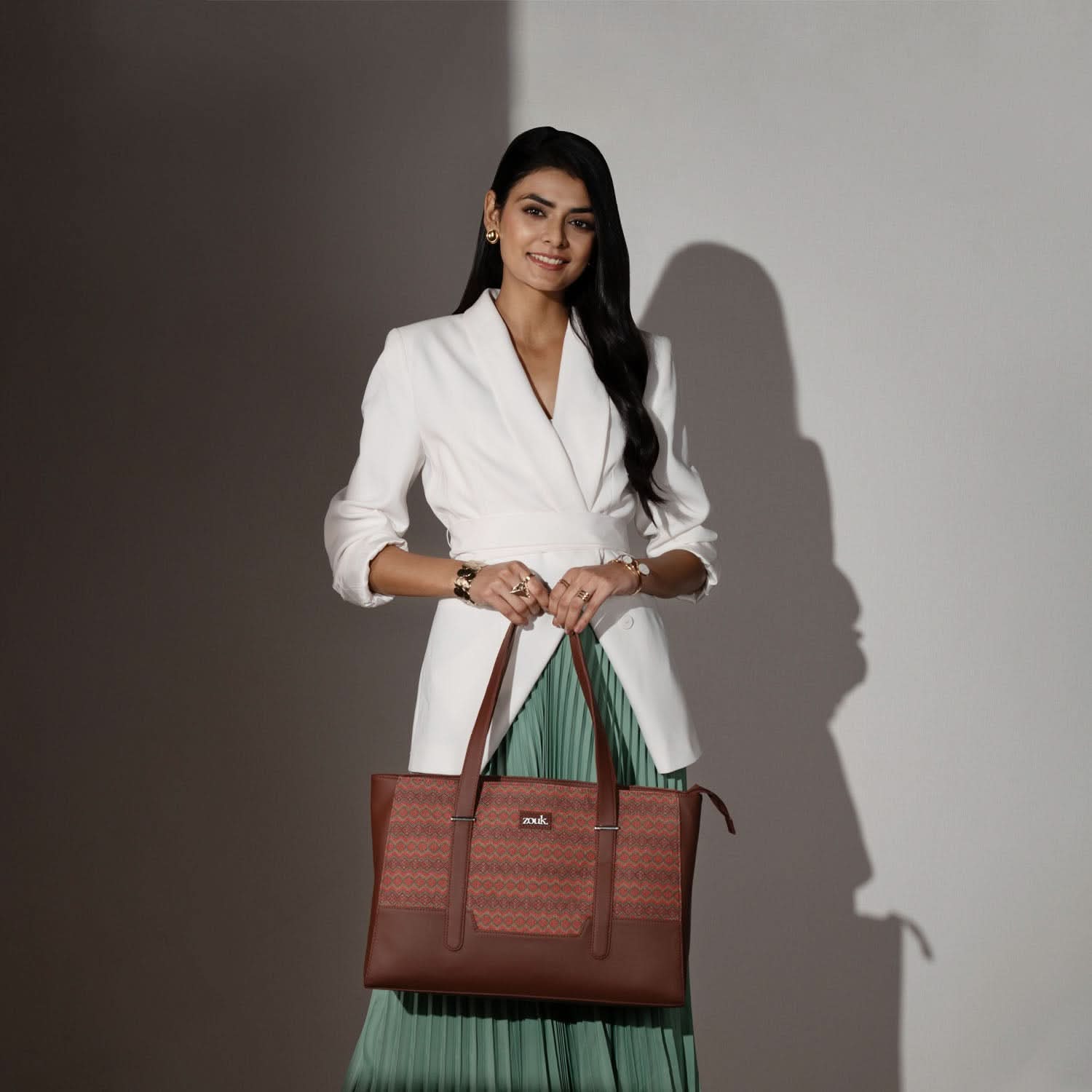 Zouk Gwalior Twill Maya Multitasker Tote Bag