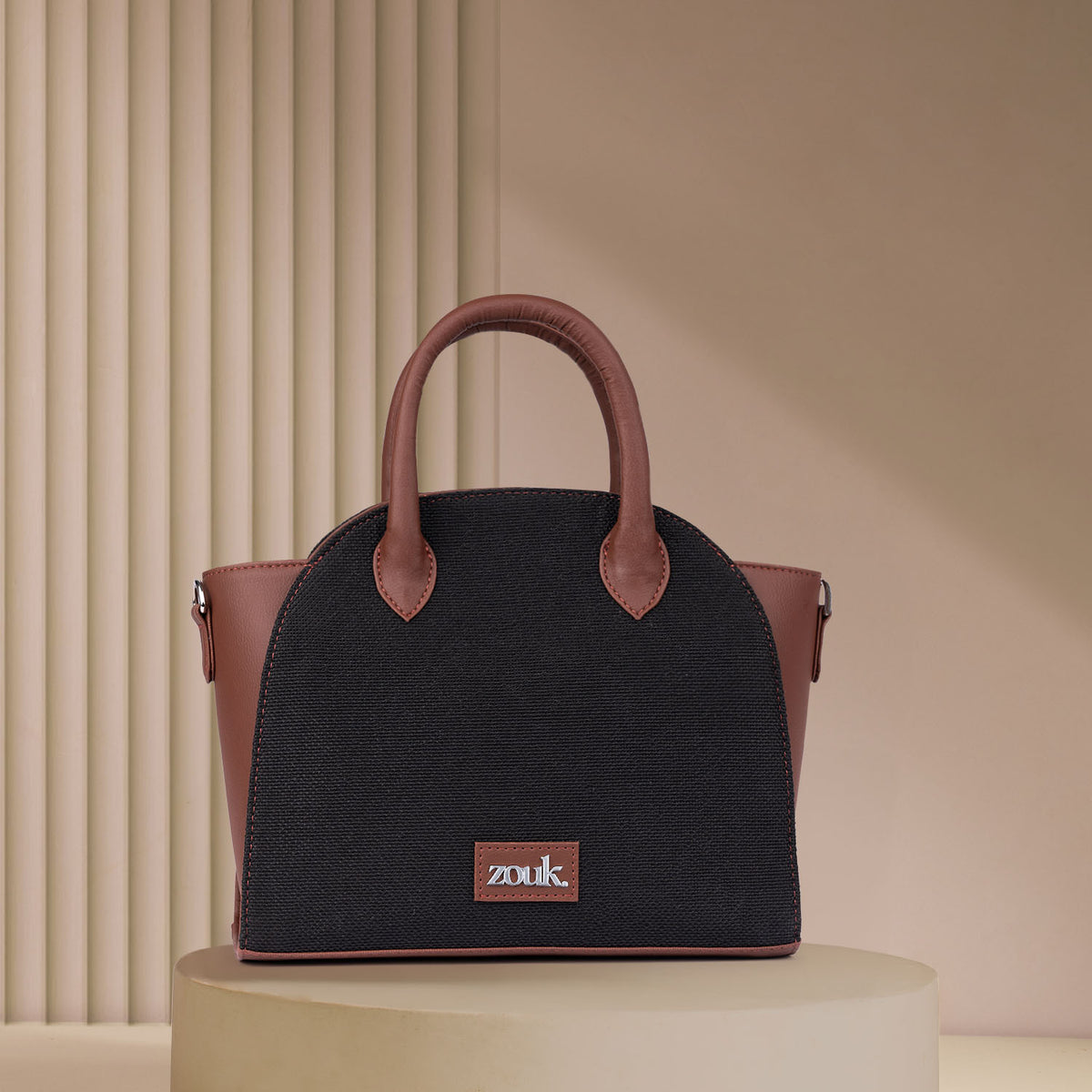 City Satchel Bag - Jet Black