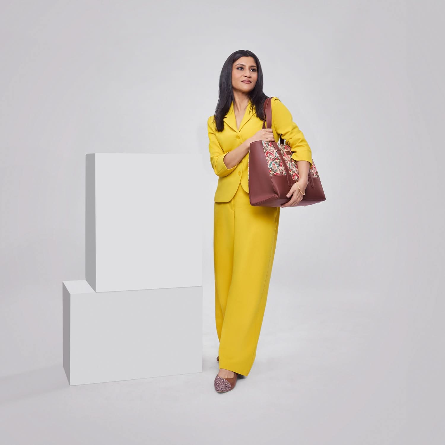 Zouk Mughal Art Multicolor Maya Multitasker Tote Bag