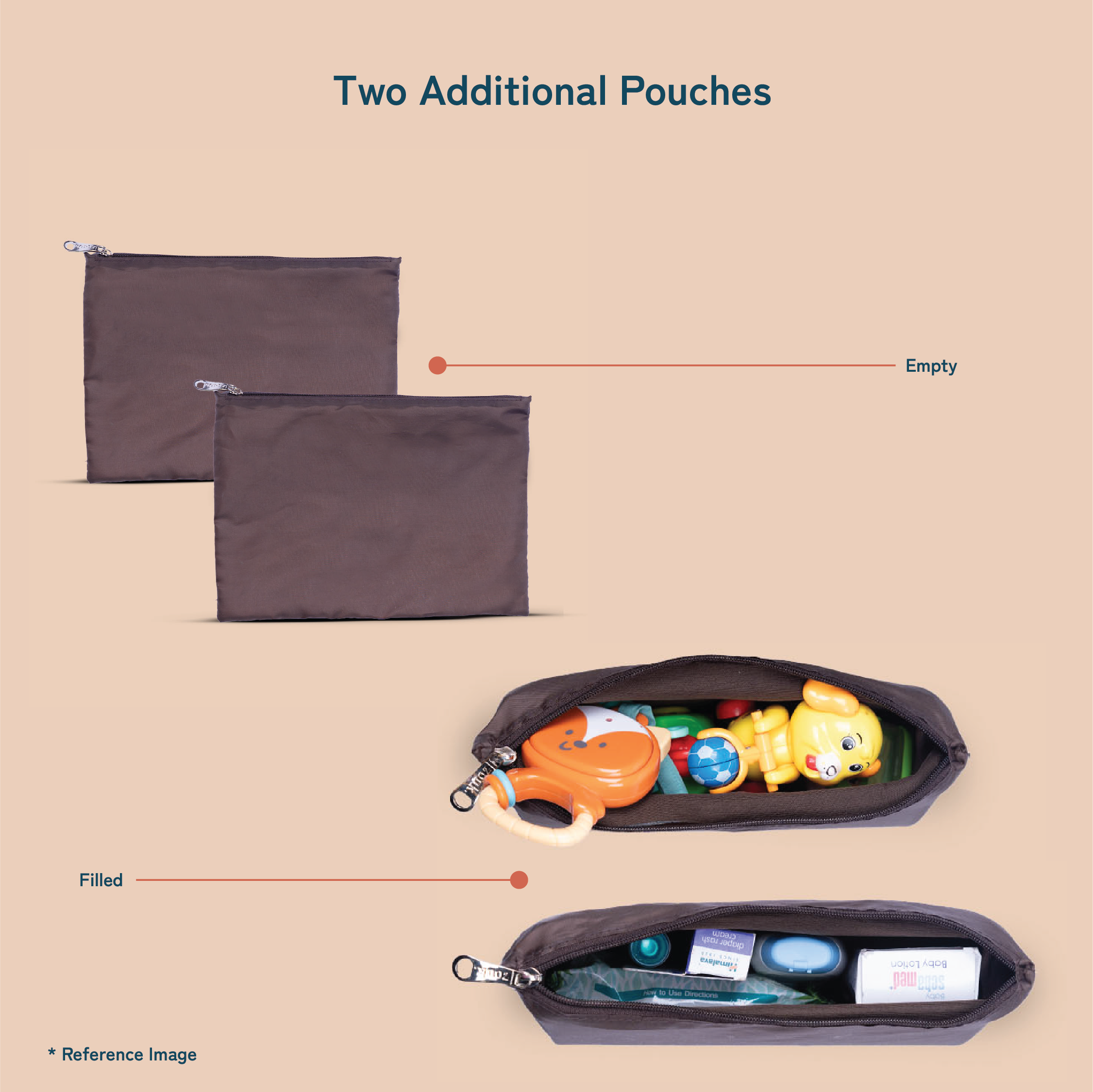 Mughal Art Multicolor Diaper Bag