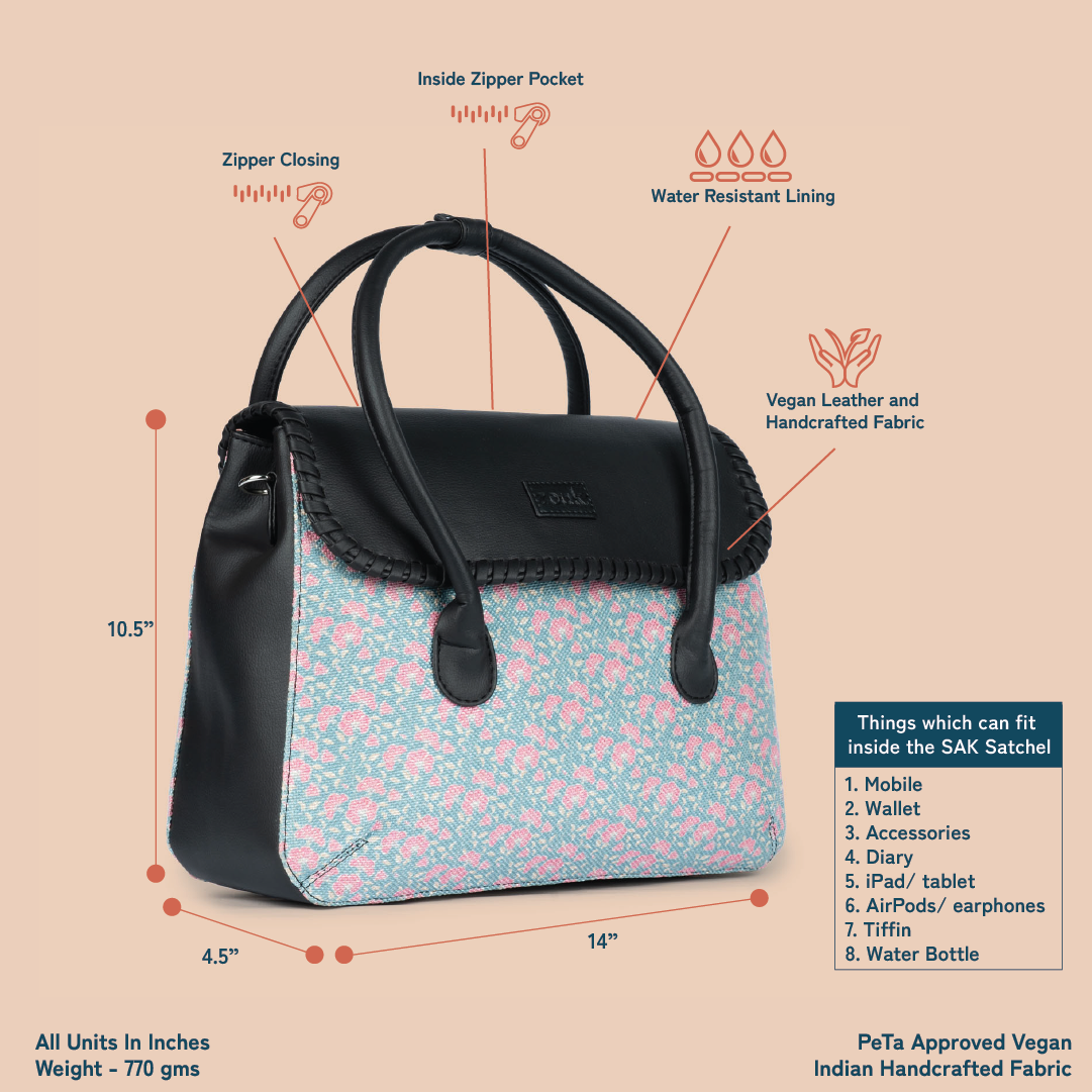 SAK Satchel - Chettinad Florals