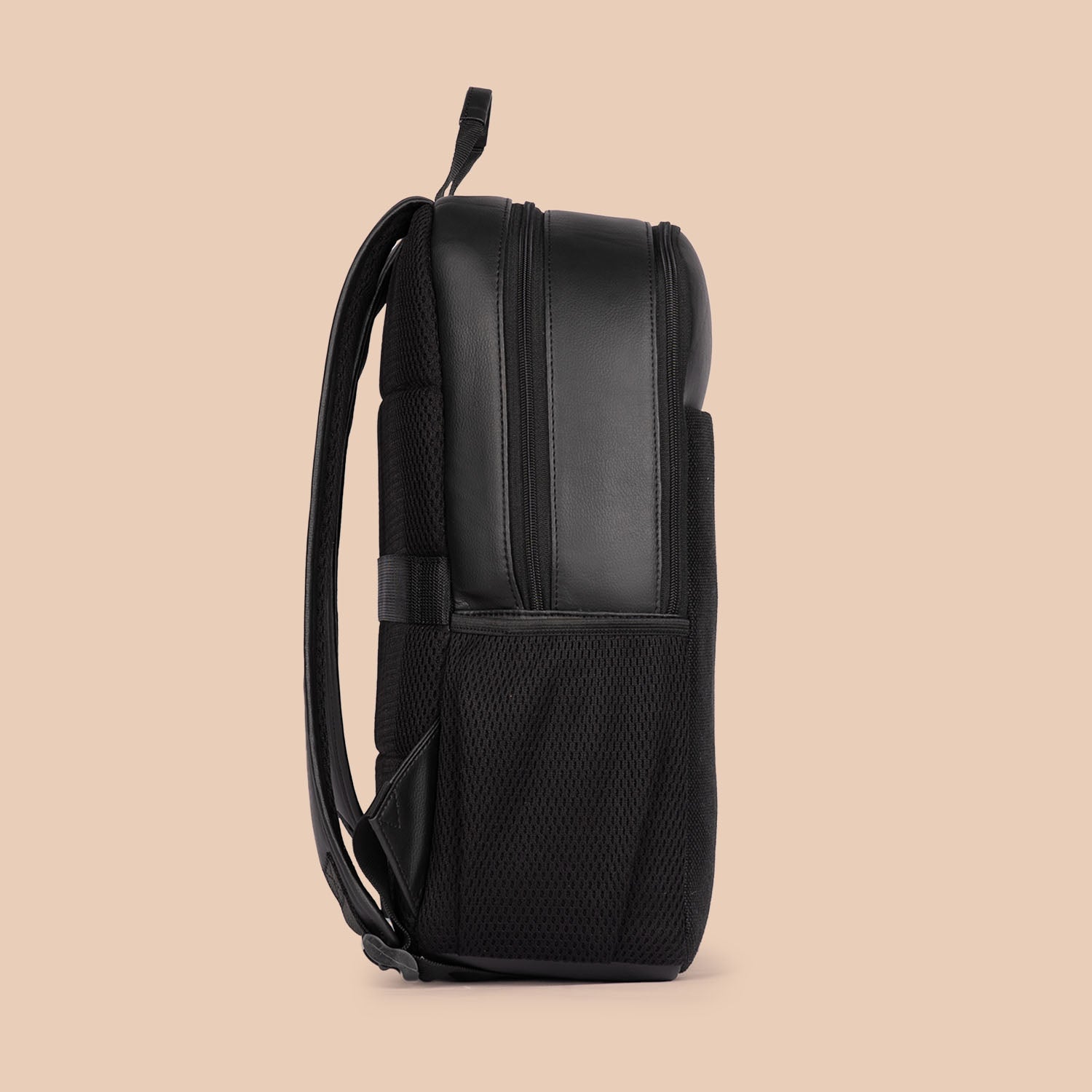 Jet Black Statement Backpack