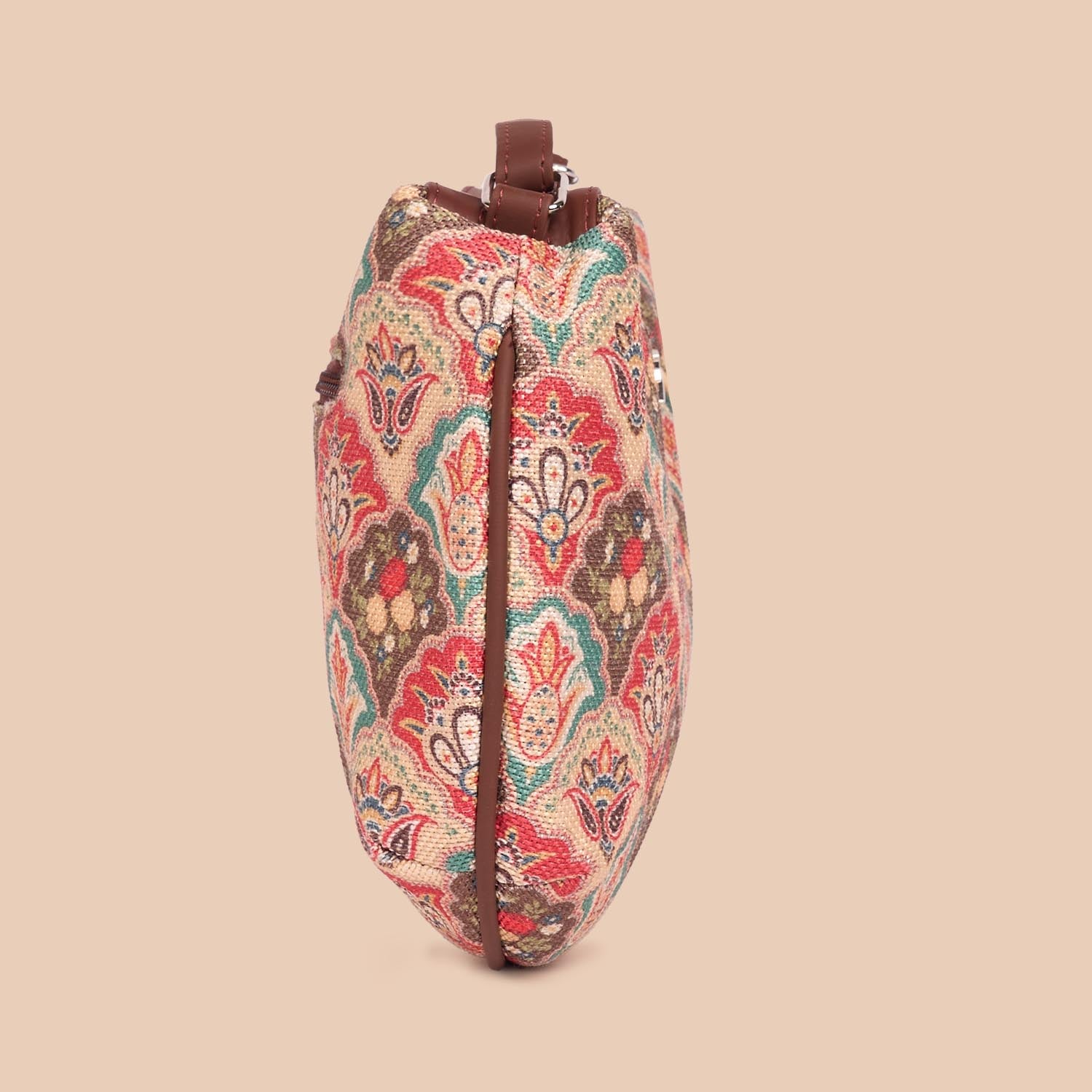 Mughal Art Multicolor Structured Shoulder Bag