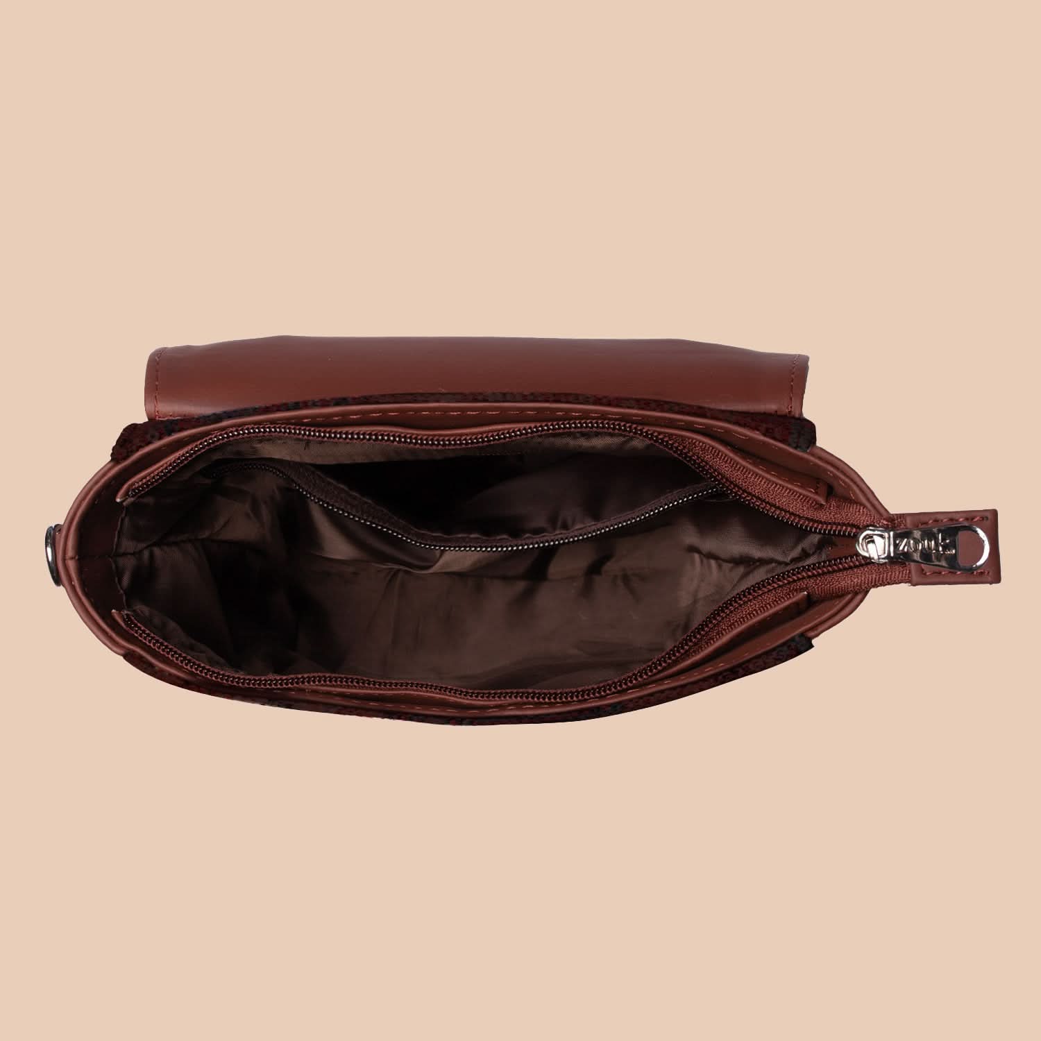 Paisley Print Statement Sling Bag