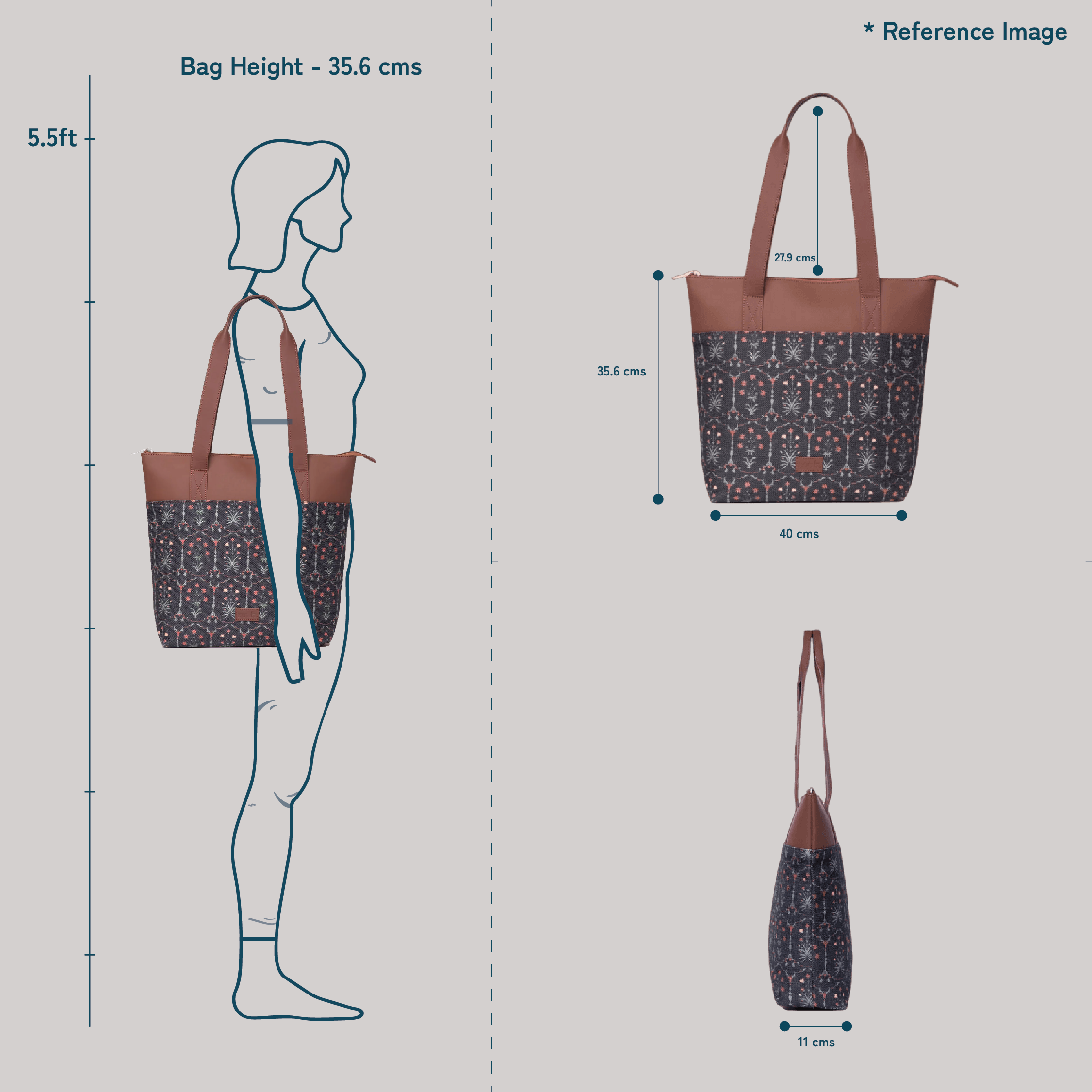 FloMotif Everyday Tote Bag