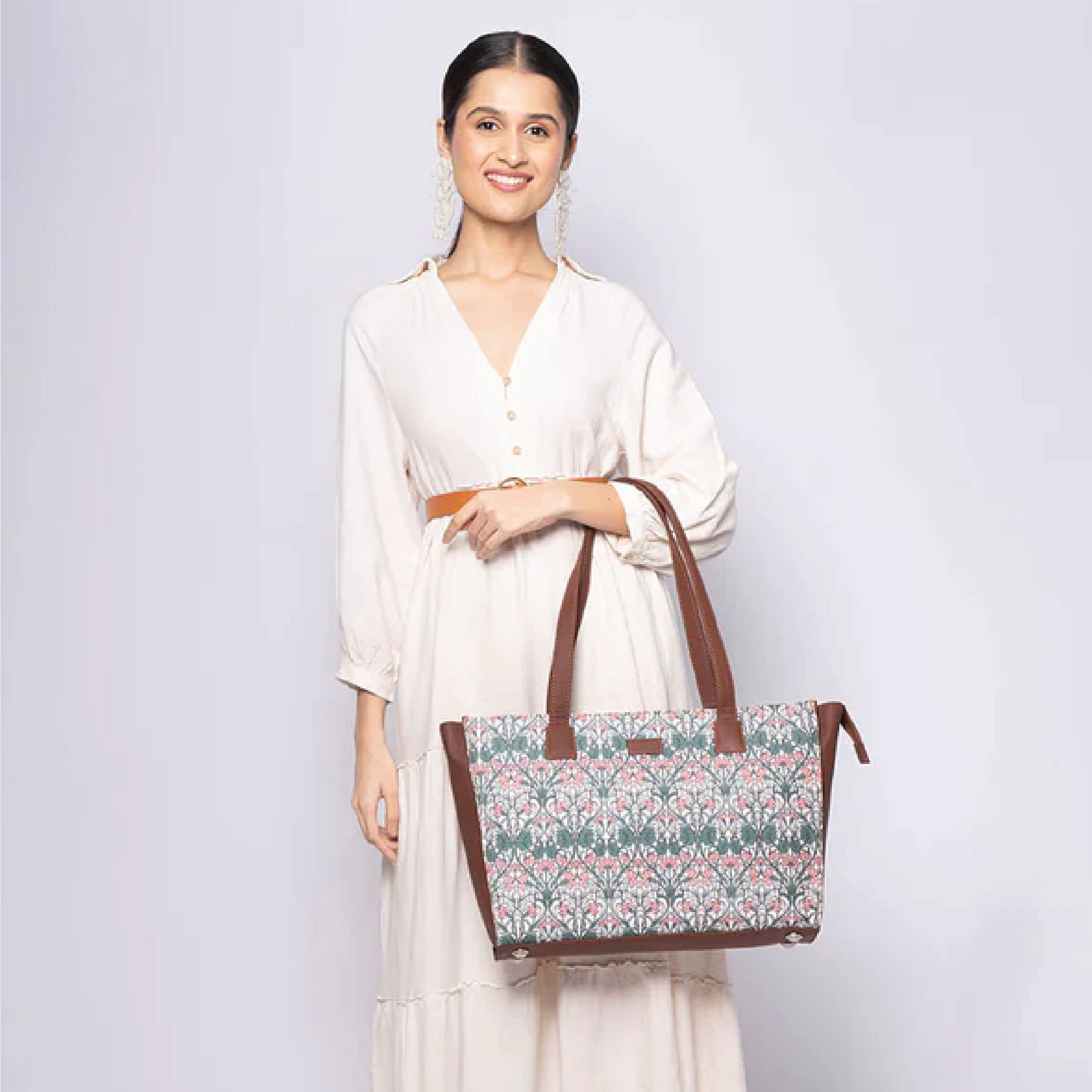 Hooghly Nouveau Office Tote Bag