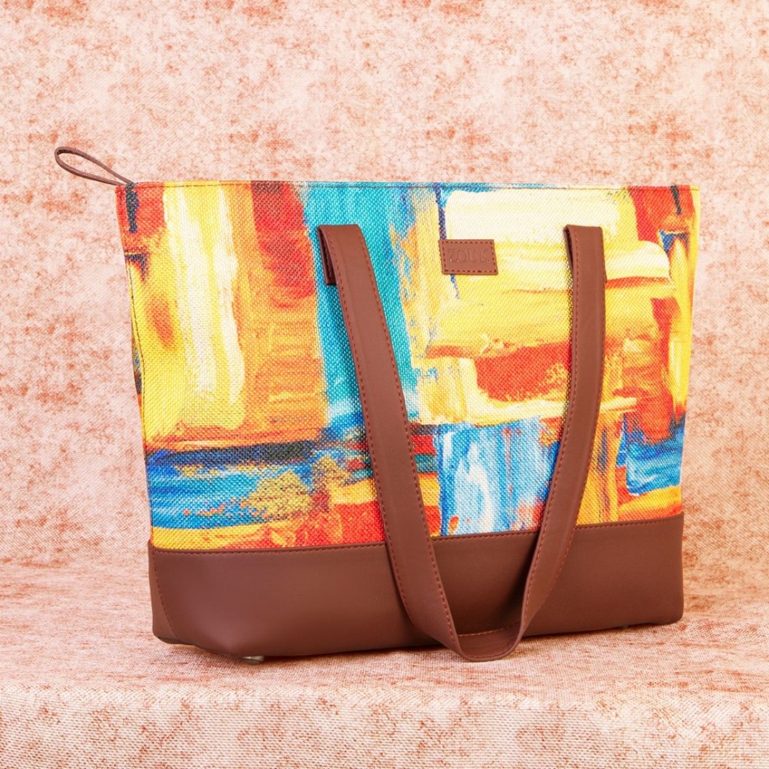 Abstract Amaze Shoulder Tote Bag