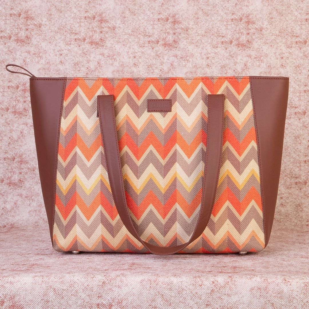 Tidal Wave Side Tote Bag
