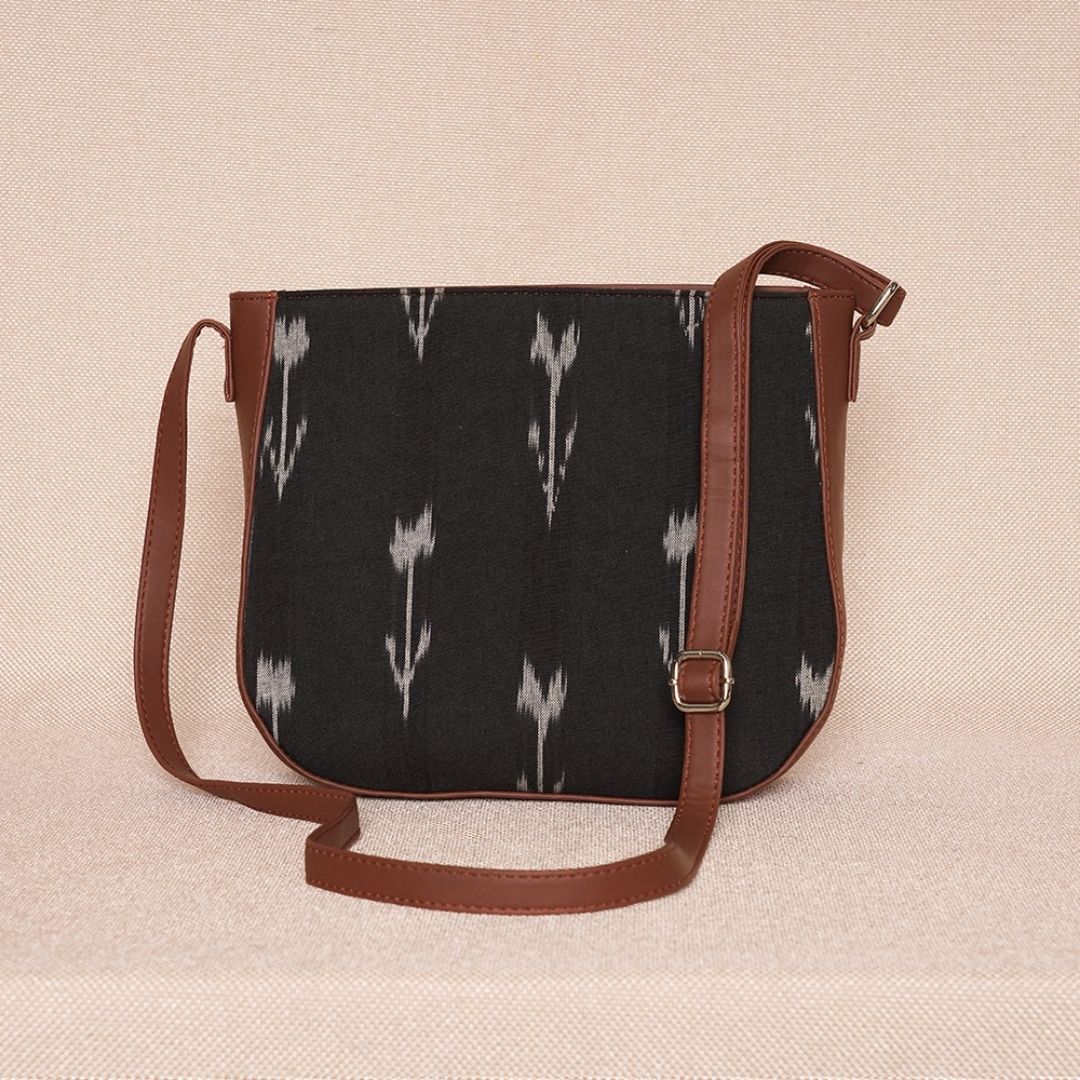 Ikat Arrow U-Shaped Sling Bag