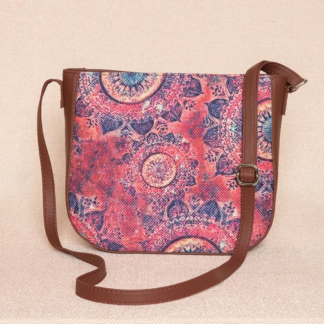 Space Chakra U-Shaped Sling Bag
