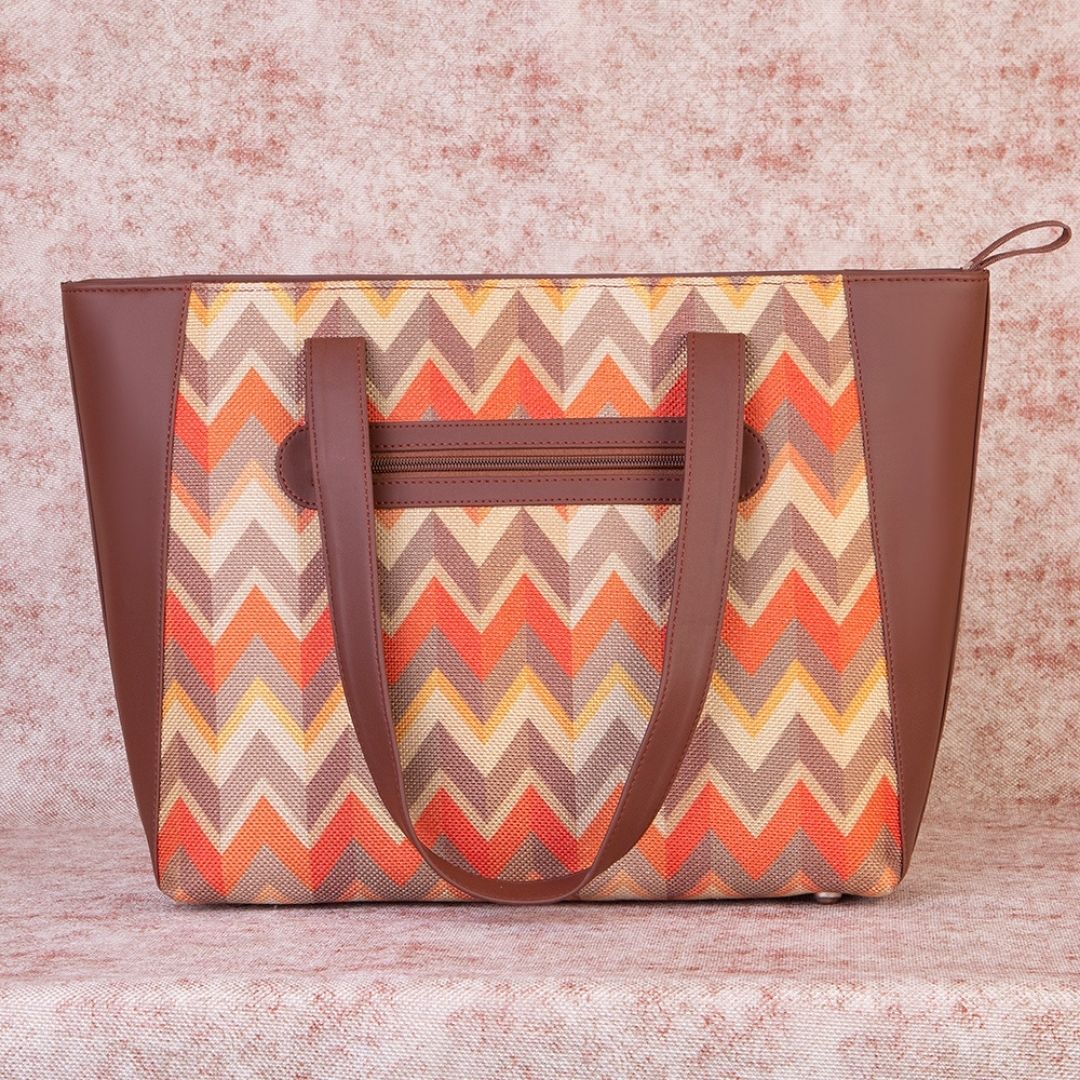 Tidal Wave Side Tote Bag