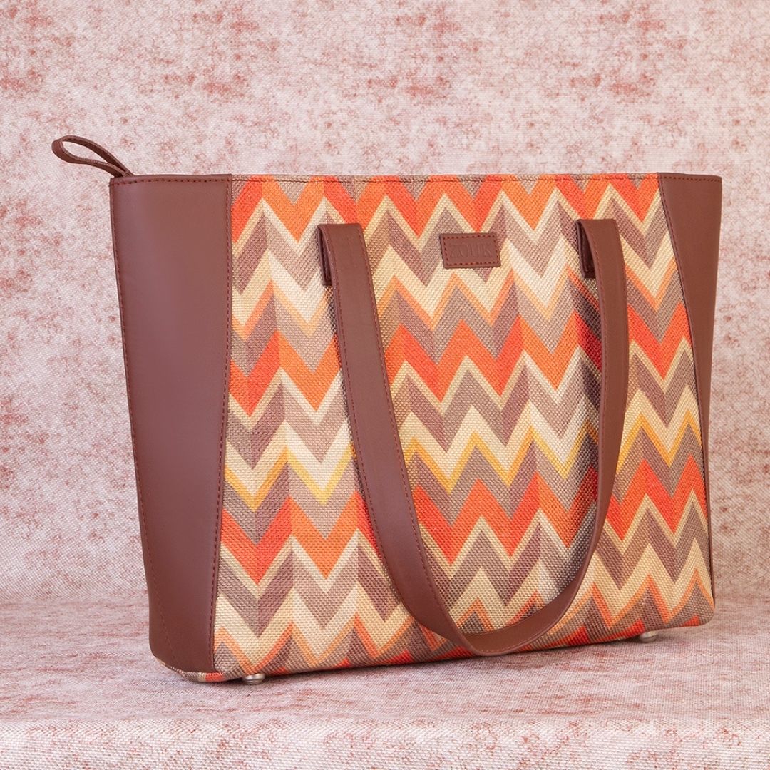 Tidal Wave Side Tote Bag