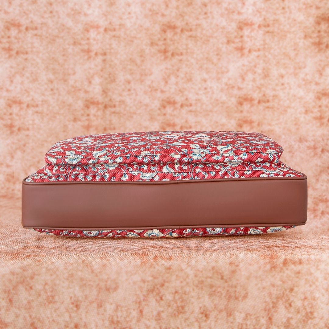 Chittoor Red Kalamkari Laptop Bag