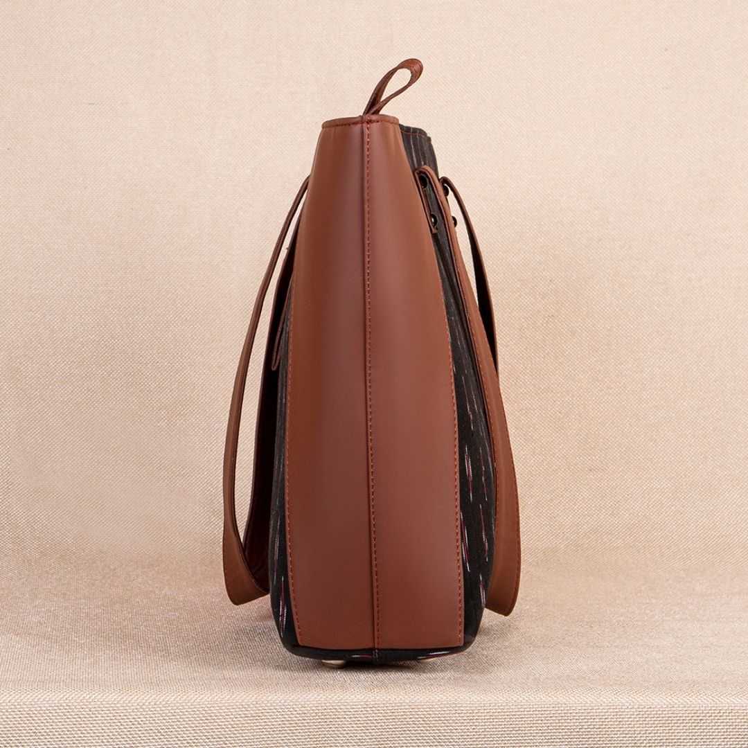 Ikat GreRed Side Tote Bag