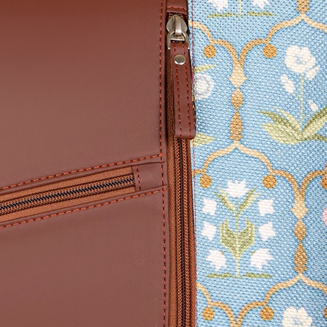 Jaipur Fresco Blue Laptop Backpack