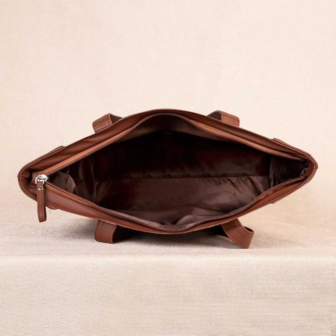 Ikat GreRed Side Tote Bag