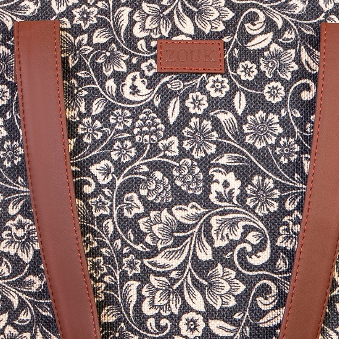 FloMotif Shoulder Tote Bag