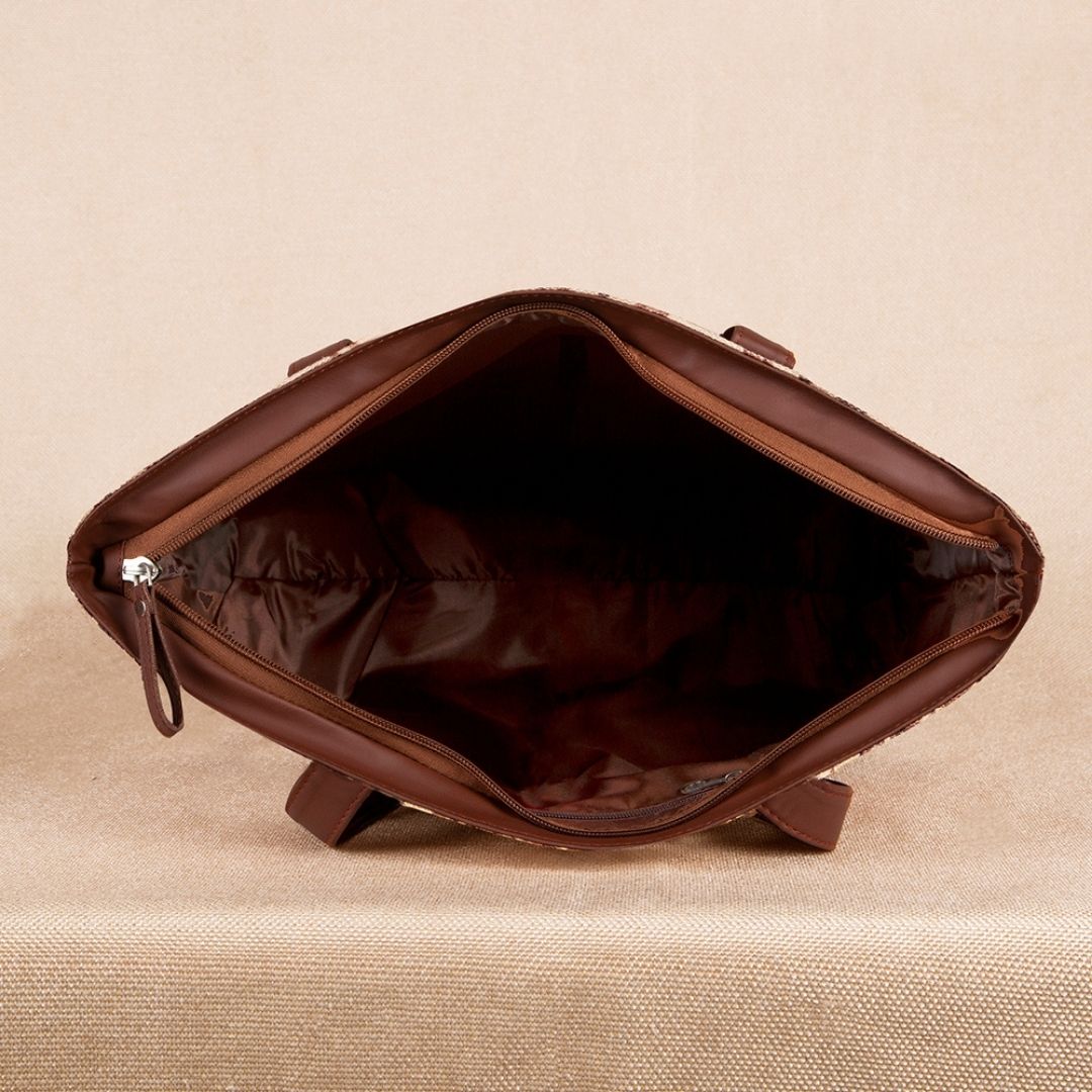 Chhavi Niwas Jhoomar Motif Shoulder Tote Bag