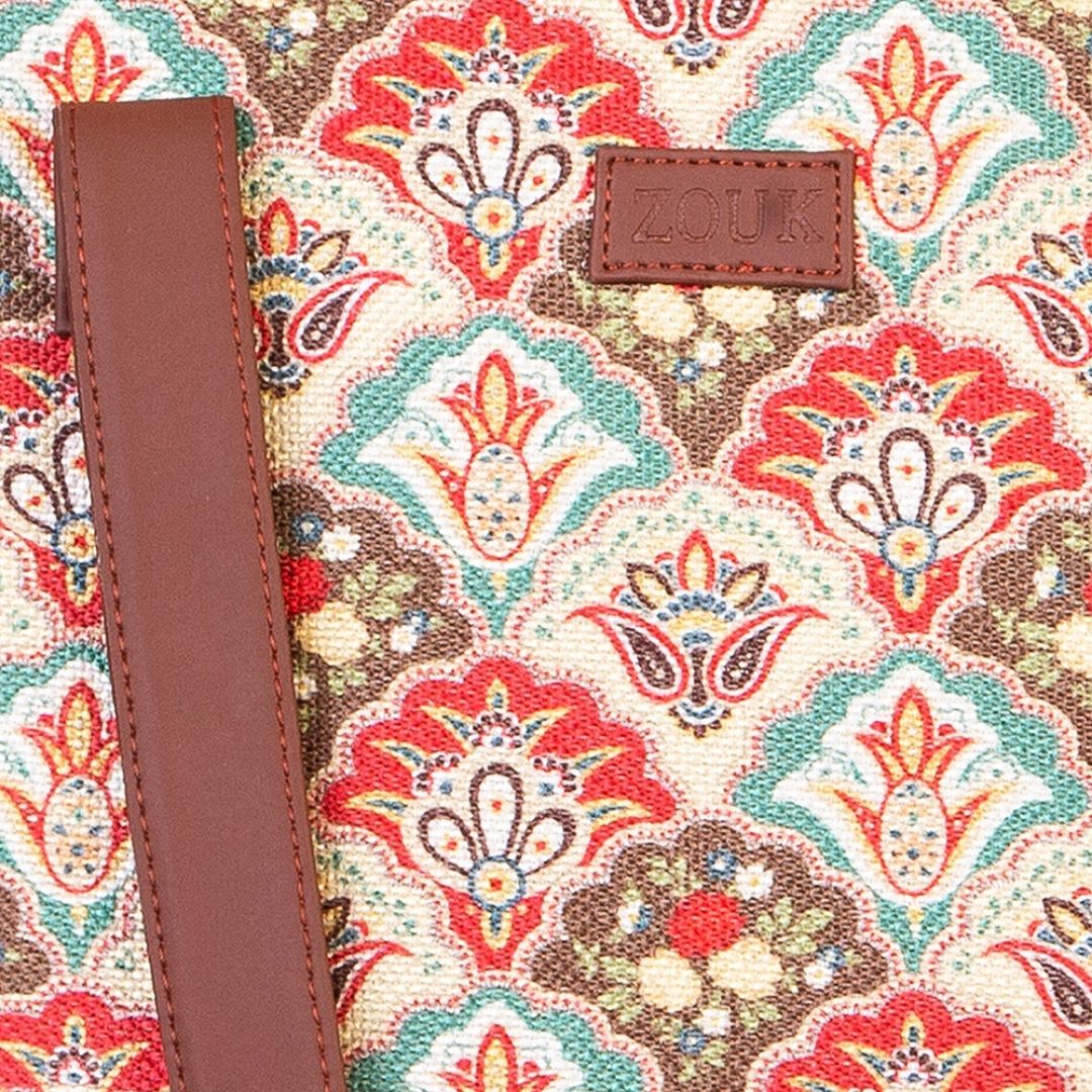 Mughal Art Multicolor Shoulder Tote Bag