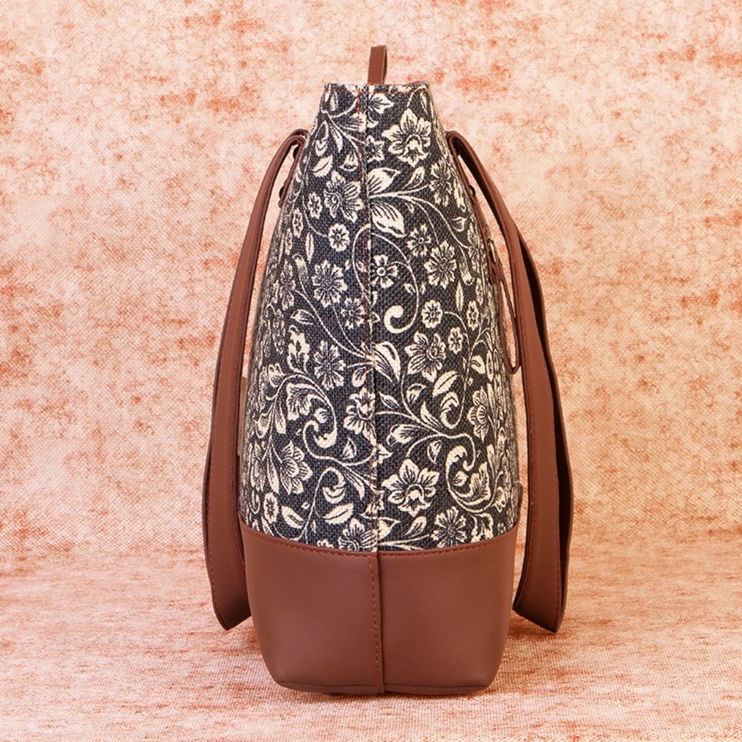 FloMotif Shoulder Tote Bag