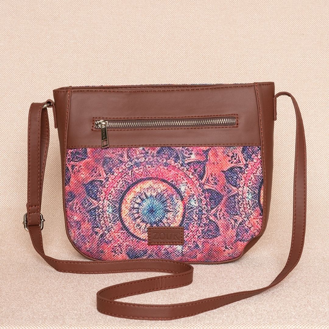 Space Chakra U-Shaped Sling Bag