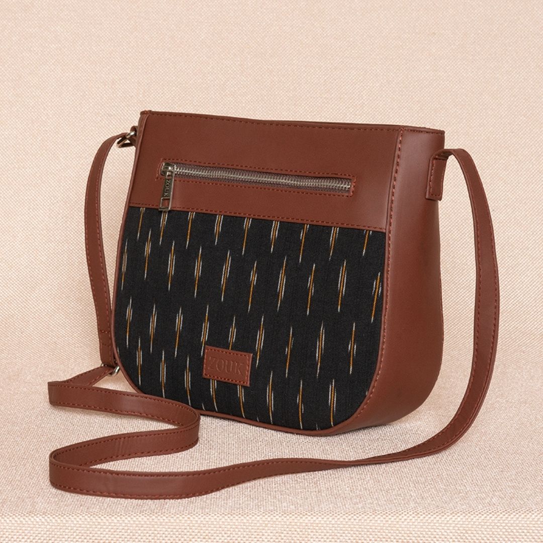 Ikat GreRe U-Shaped Sling Bag