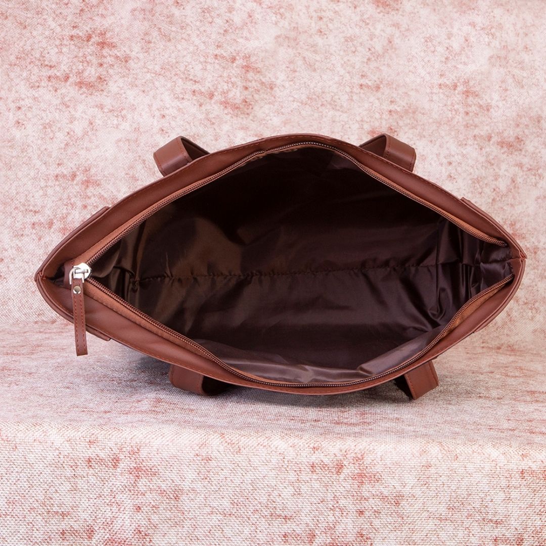 Jaipur Fresco Blue Side Tote Bag