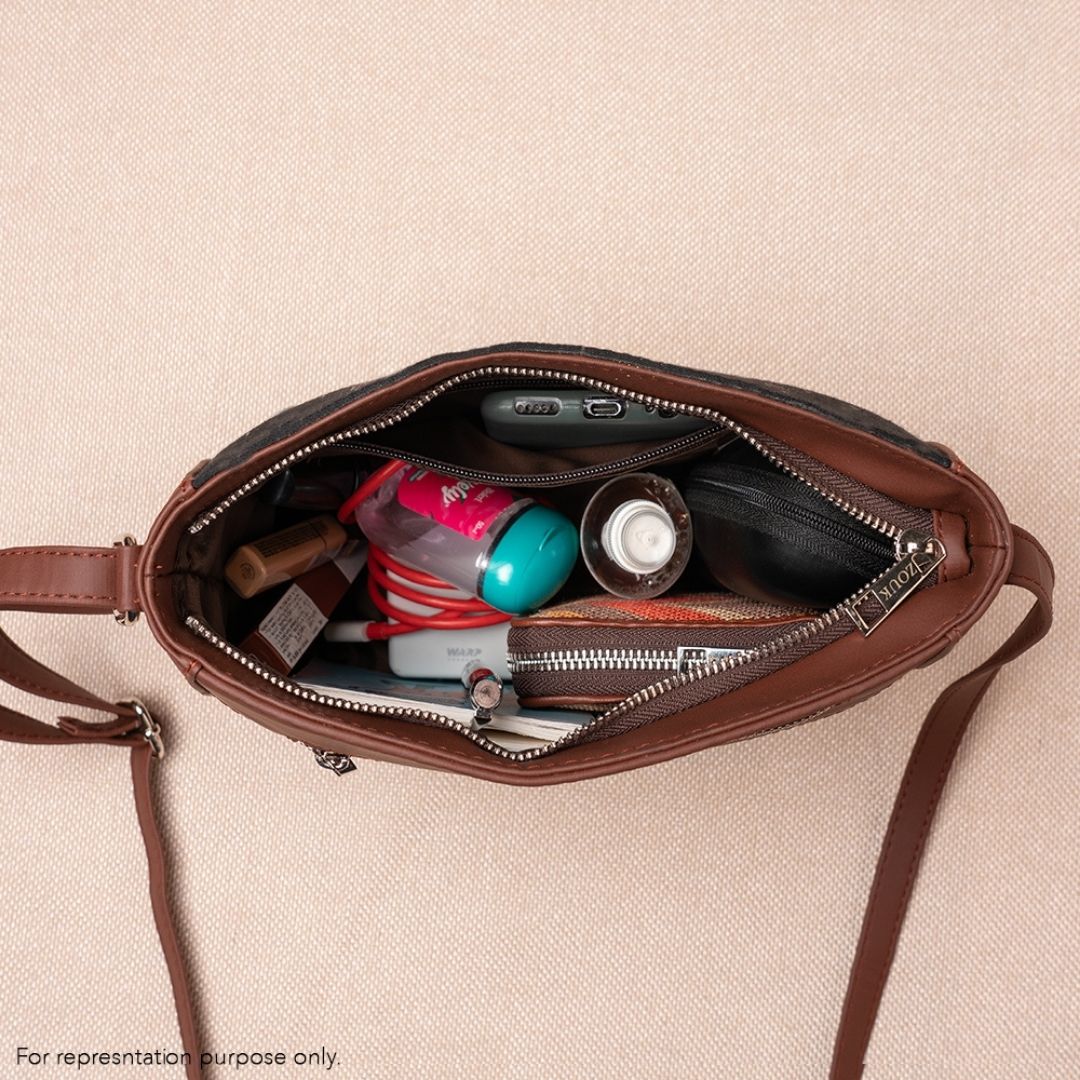 Gwalior Weaves U-Shaped Sling Bag