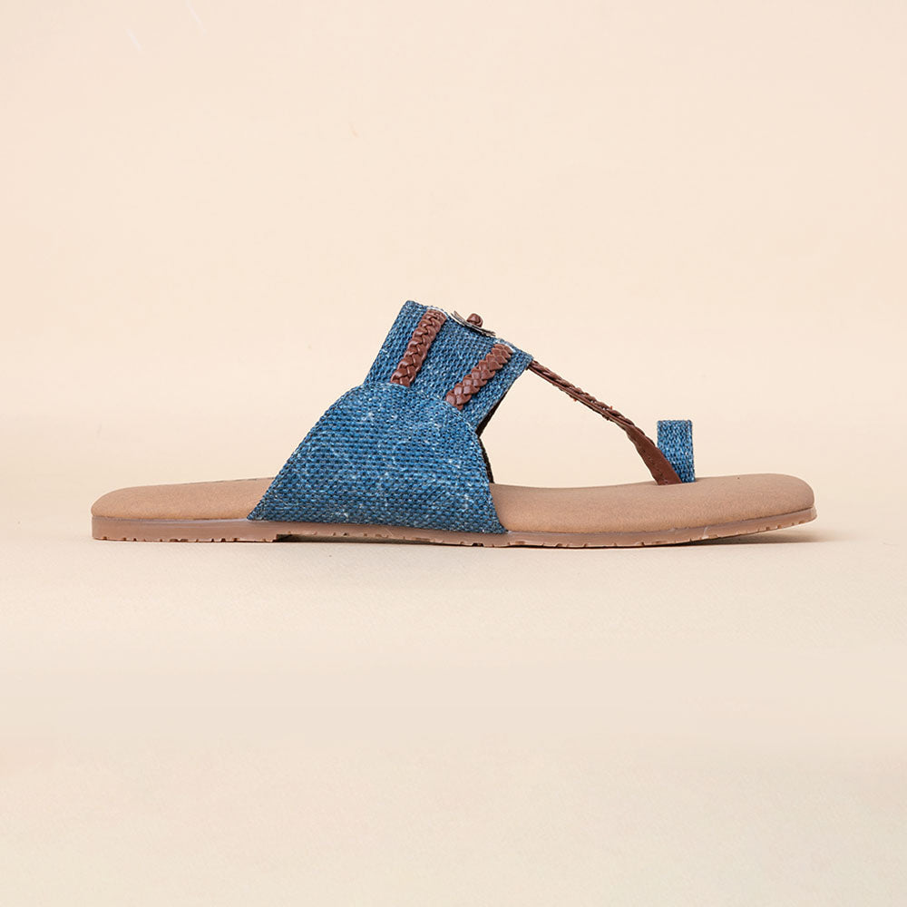 Andaman Marine Braided Kolhapuri Chappal