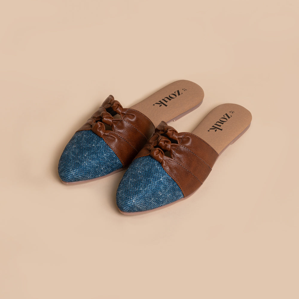 Andaman Marine Knotted Mule