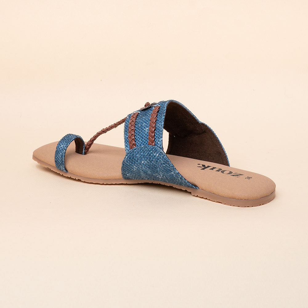 Andaman Marine Braided Kolhapuri Chappal