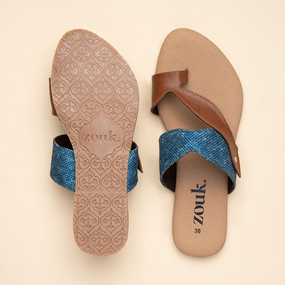 Andaman Marine Curvy Toe Chappal