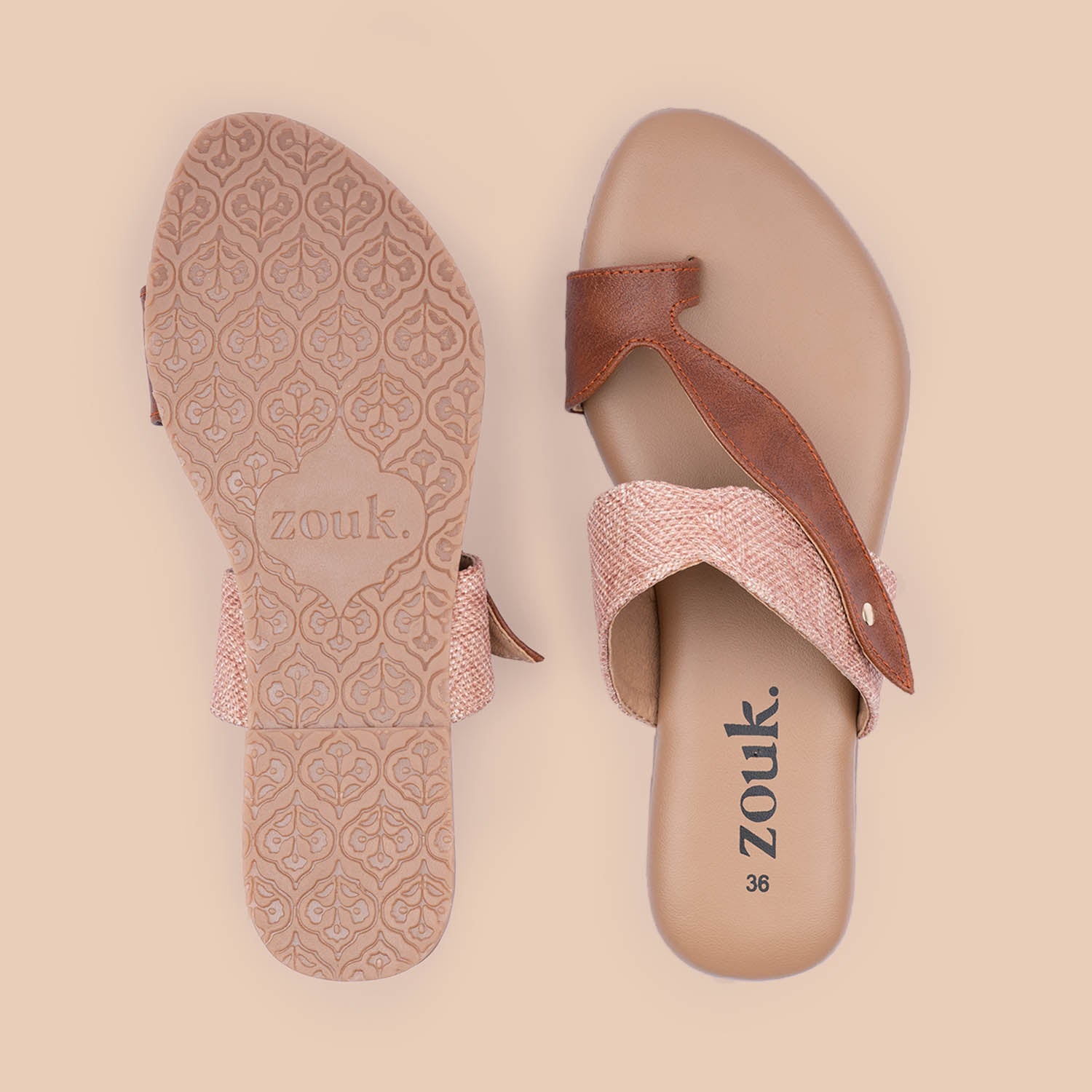 Bangalore Botanica Curvy Toe Chappal