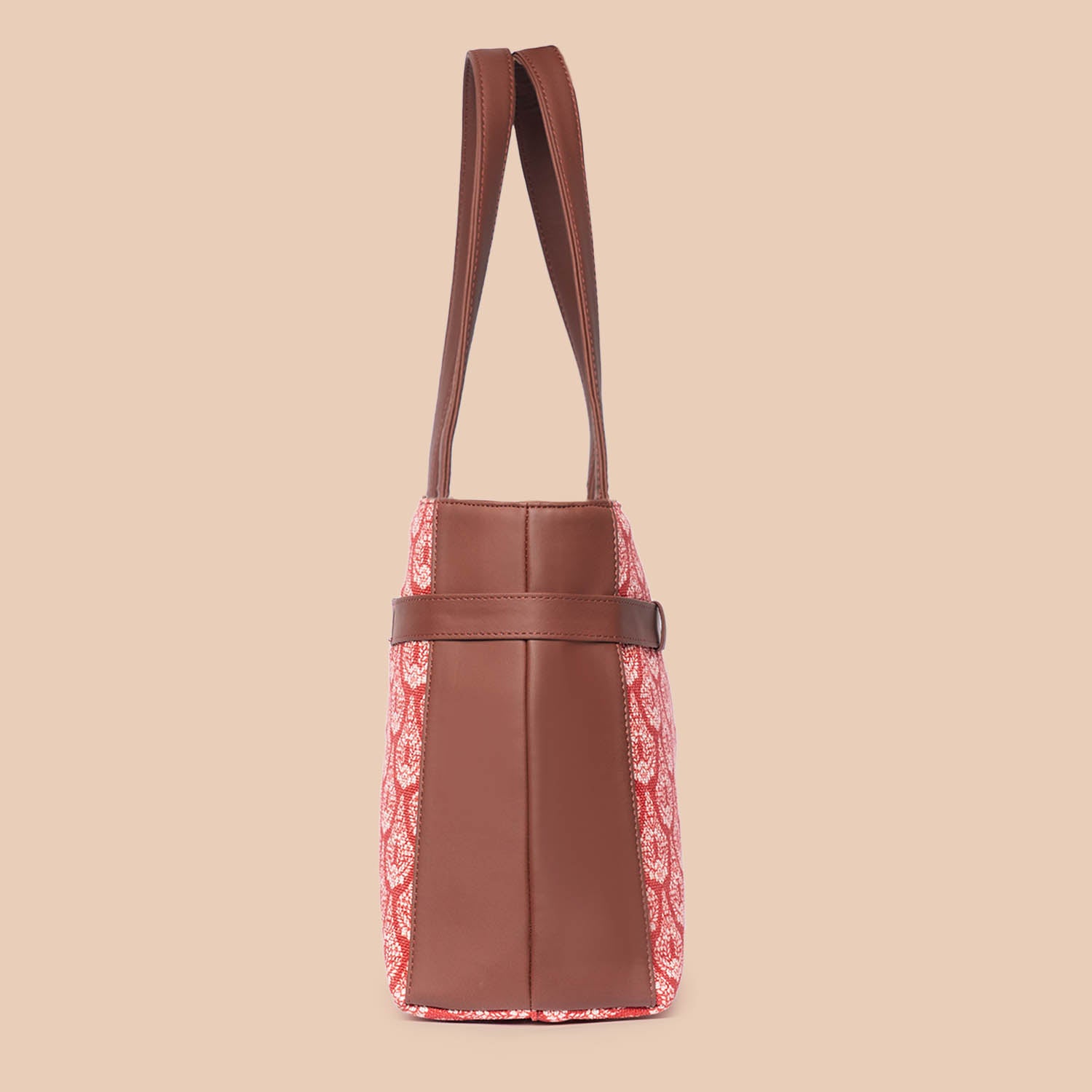 Chanderi Phool Statement Office Bag