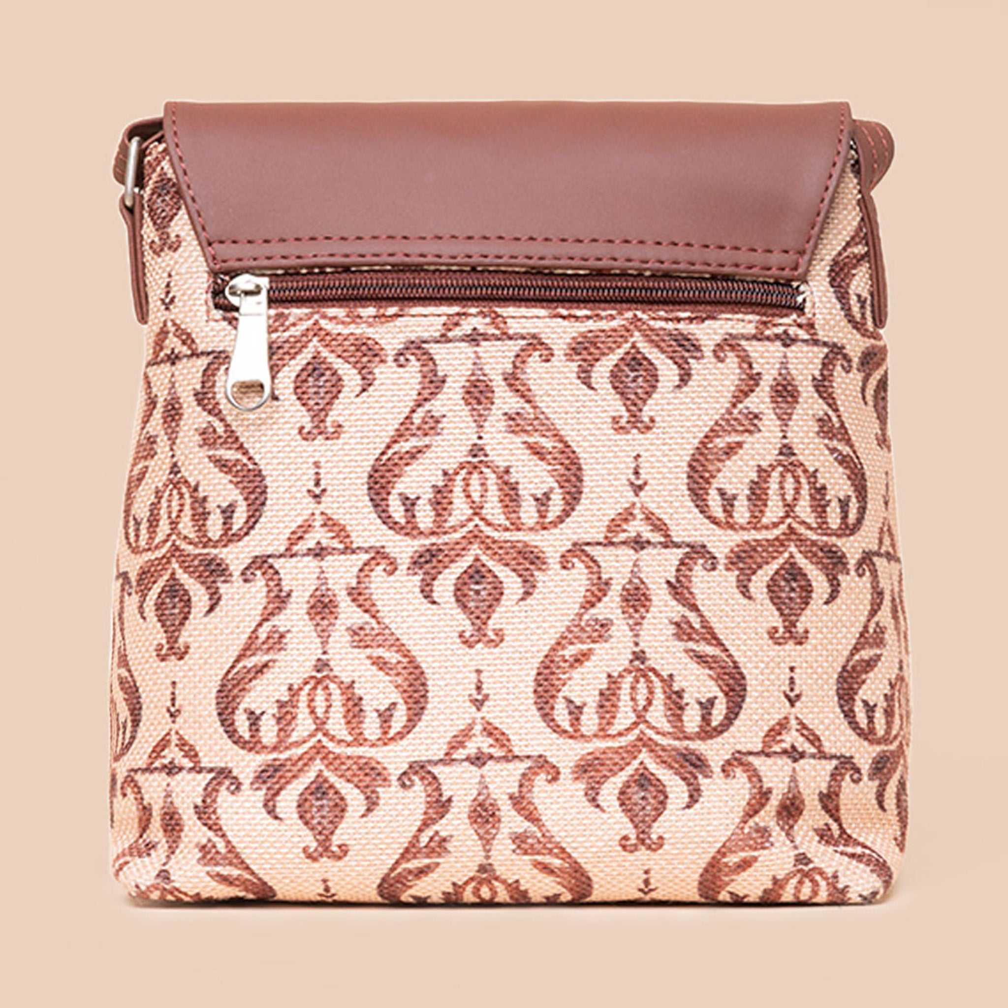 Chhavi Niwas Jhoomar Motif Flap Sling Bag