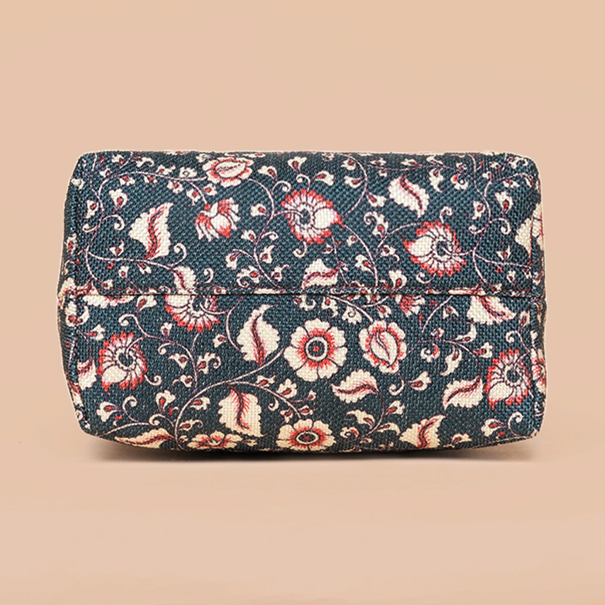 Chittoor Blue Kalamkari Flap Sling Bag