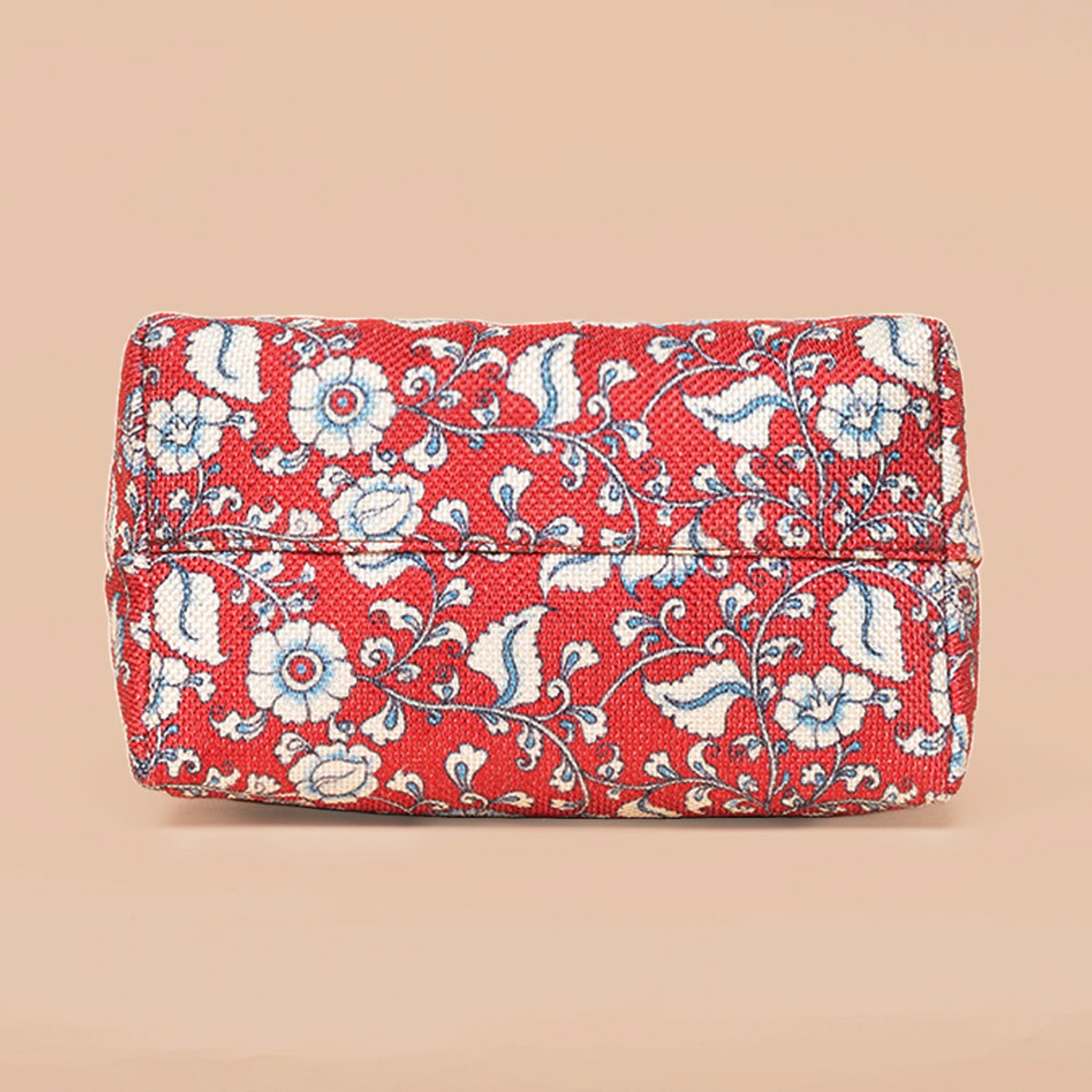 Chittoor Red Kalamkari Flap Sling Bag