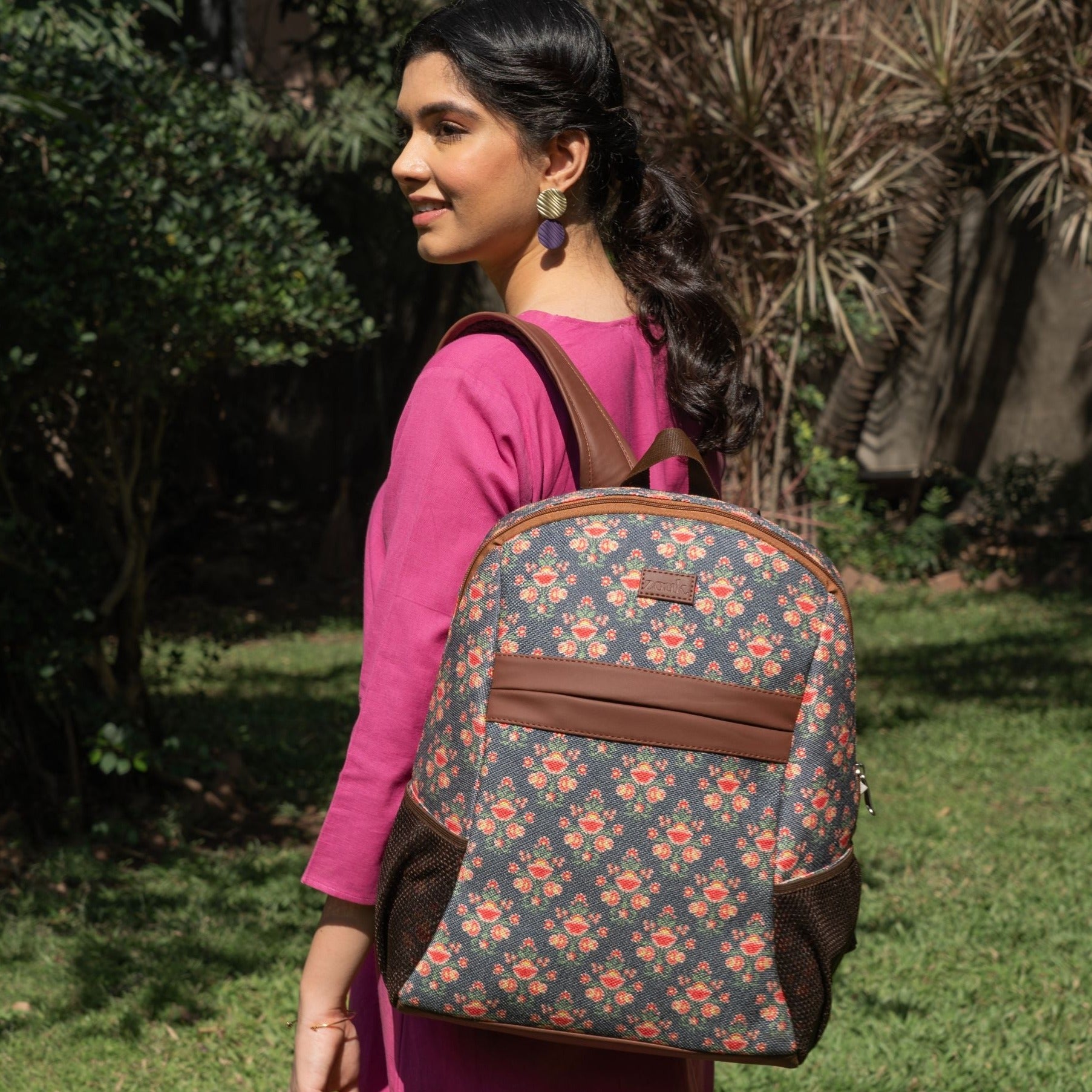 Mughal Garden Print Classic Backpack