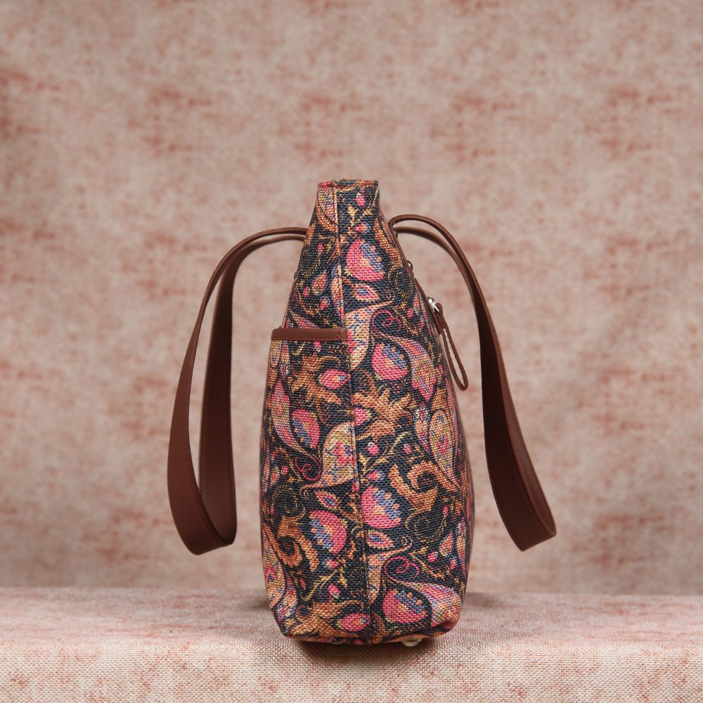 Paisley Print Tote Bag