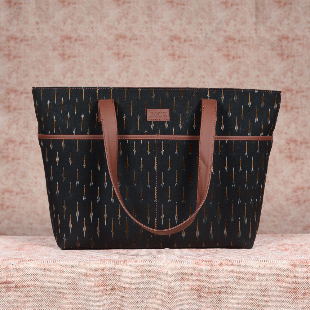 Ikat GreRe - Tote Bag & Chain Wallet Combo