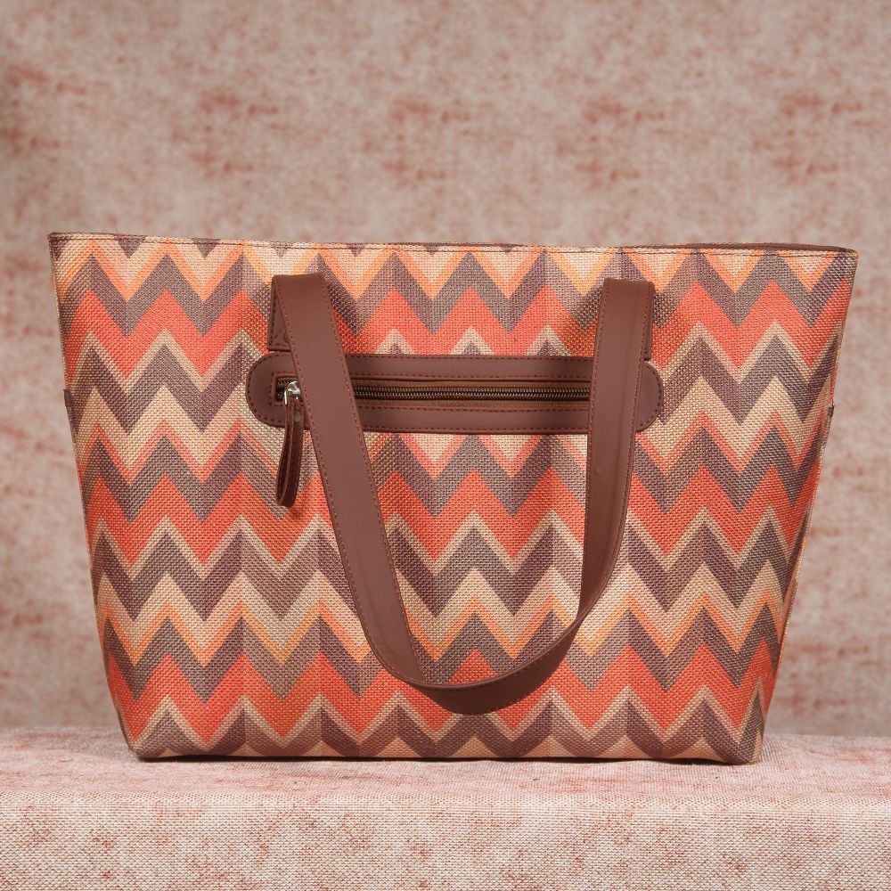 Tidal Wave - Tote Bag & Chain Wallet Combo