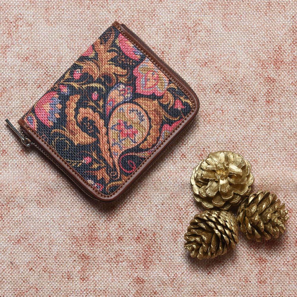 Paisley Print Women's Mini Wallet