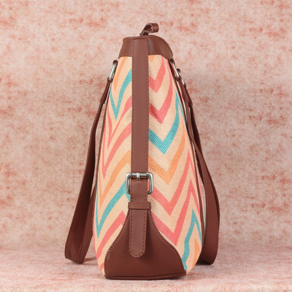 Wavbeach - Women's Office Bag & Sling Bag Combo