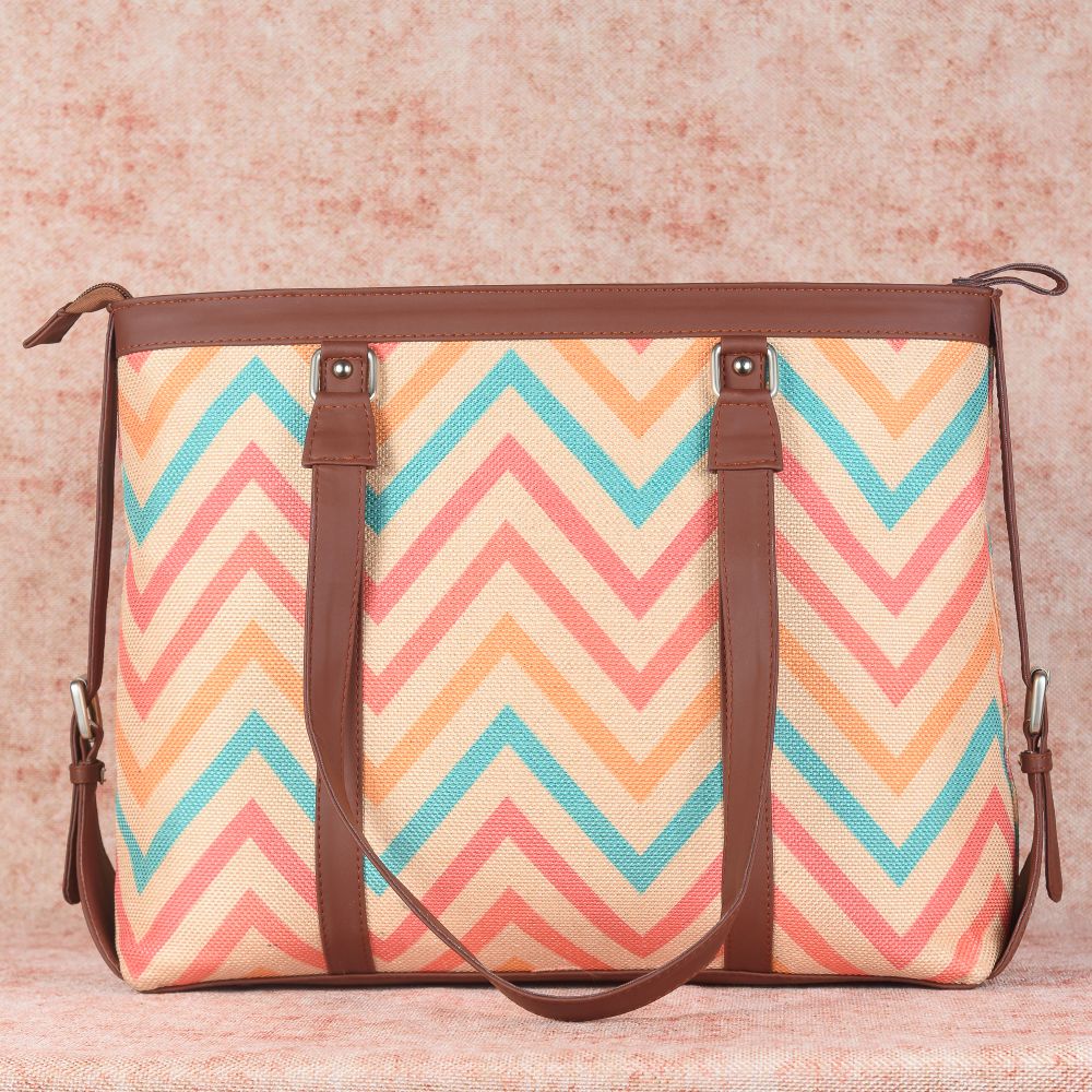 Wavbeach - Women's Office Bag & Sling Bag Combo